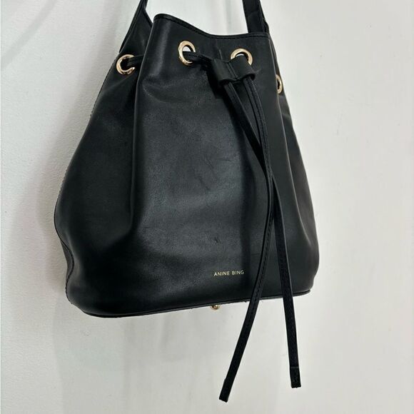 Anine Bing Black Mini Alana Bag - Picture 9 of 12